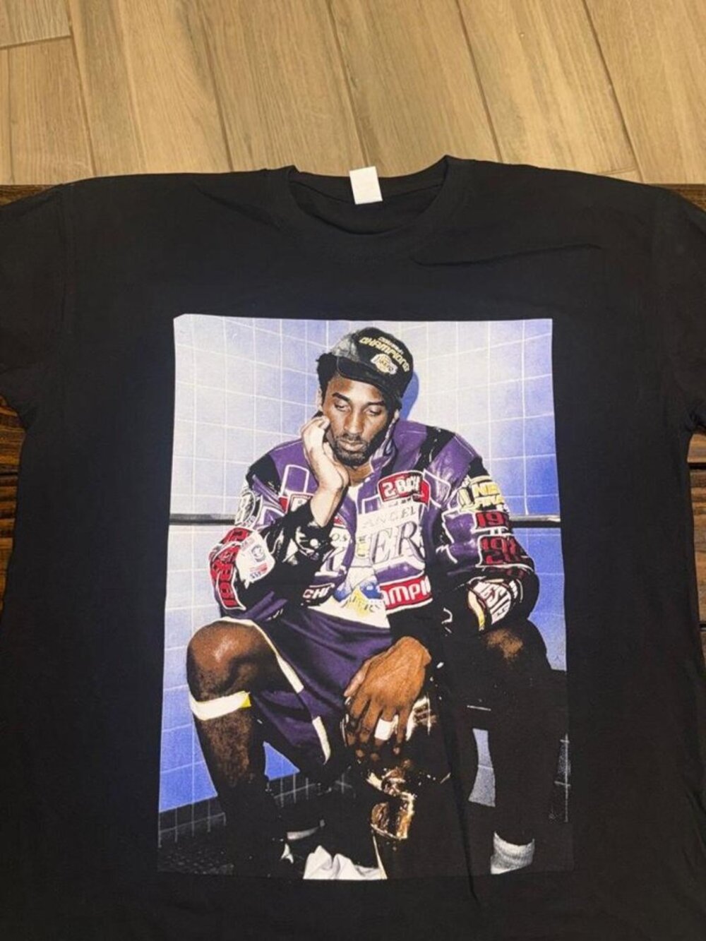 Kobe Bryant black graphic tee